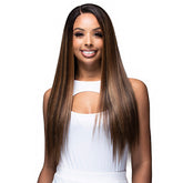 Bobbi Boss Human Hair Blend 13X4 Glueless HD Lace Wig - MBLF404 LOU